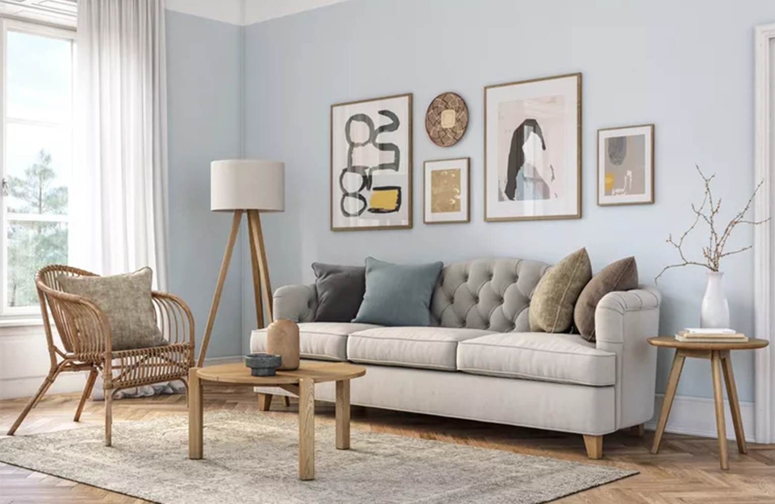 پشم، از انواع طبیعی پارچه رومبلی به شمار می آید.