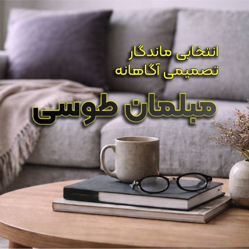 پارچه مبلی طوسی؛ انتخابی هوشمند برای دکوراسیون مدرن